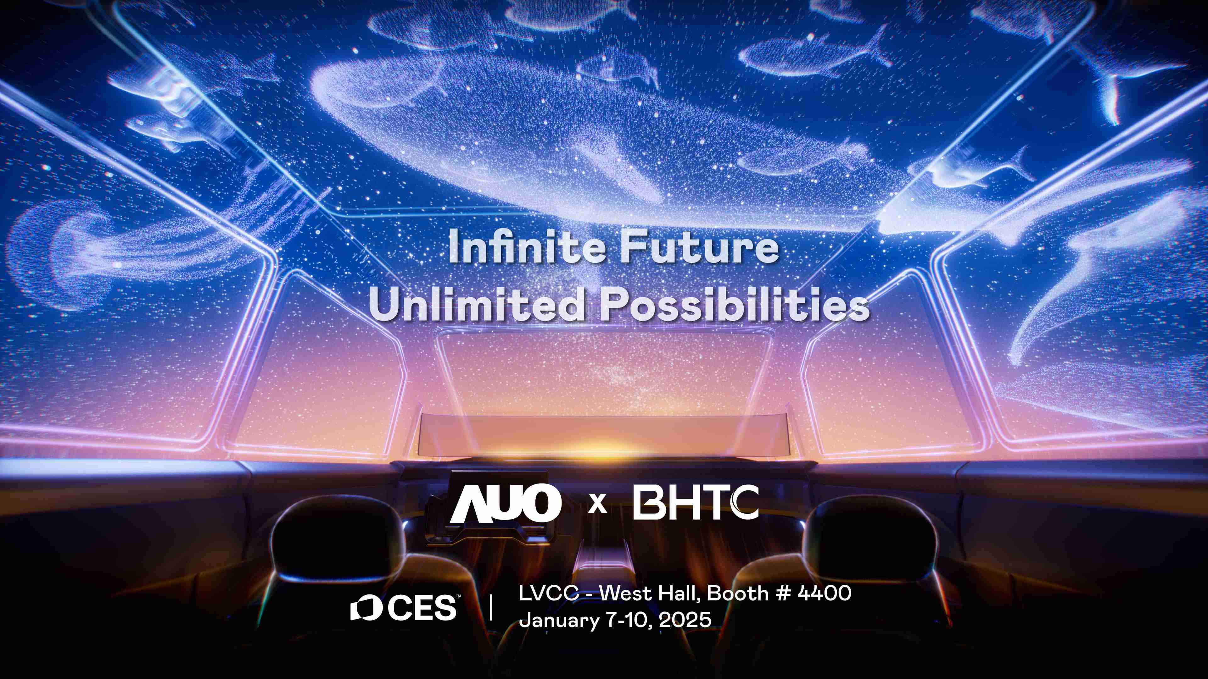 至成国际以Infinite Future, Unlimited Possibilies为主题，，，联合BHTC于CES 2025扩大规模展出